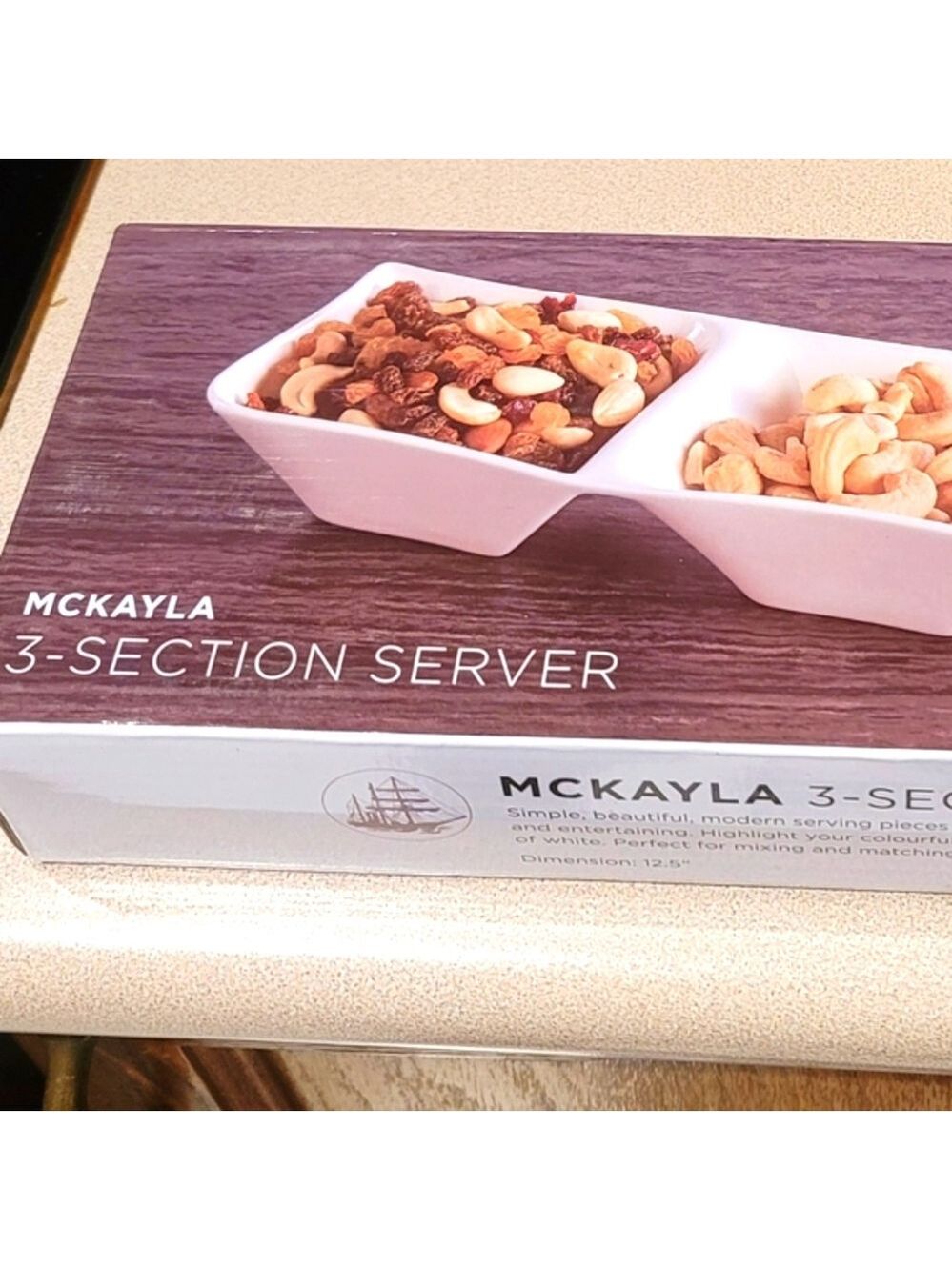 Bowring McKayla 3-Section Server